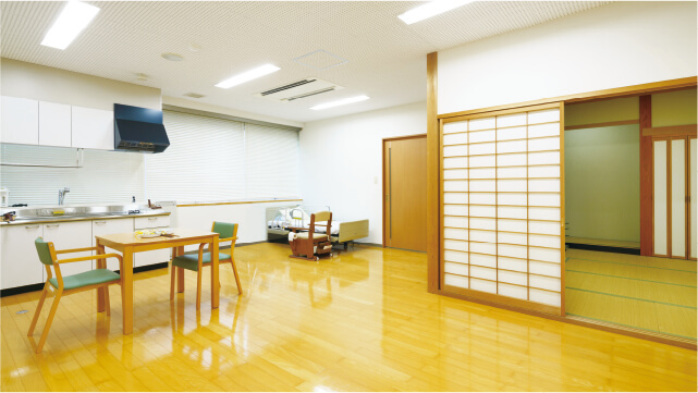 訪問看護の実習室の写真